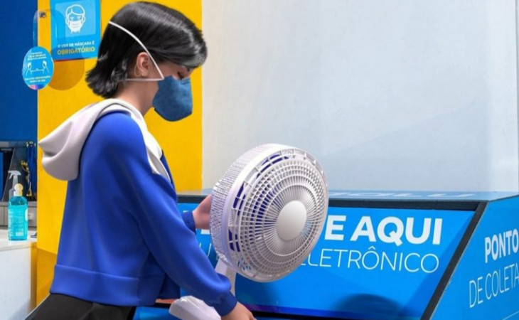 A Magalu quer gerir as emissões de gases do efeito estufa e energia da rede. Foto: divulgação.