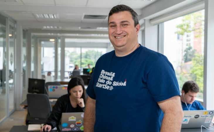 Junior Borneli, CEO e fundador da StartSe. Foto: divulgação.