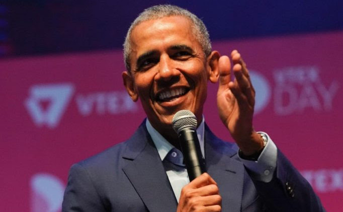 Obama foi o keynote do Vtex Day em 2019. Foto: Divulgação