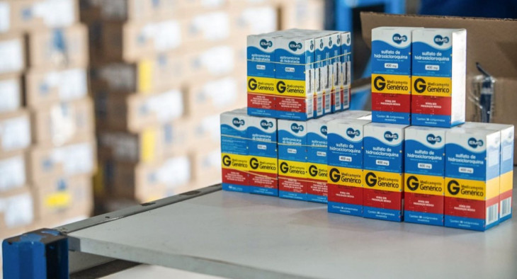EMS é uma das maiores indústrias de farmacéuticos do país. Foto: Divulgação.