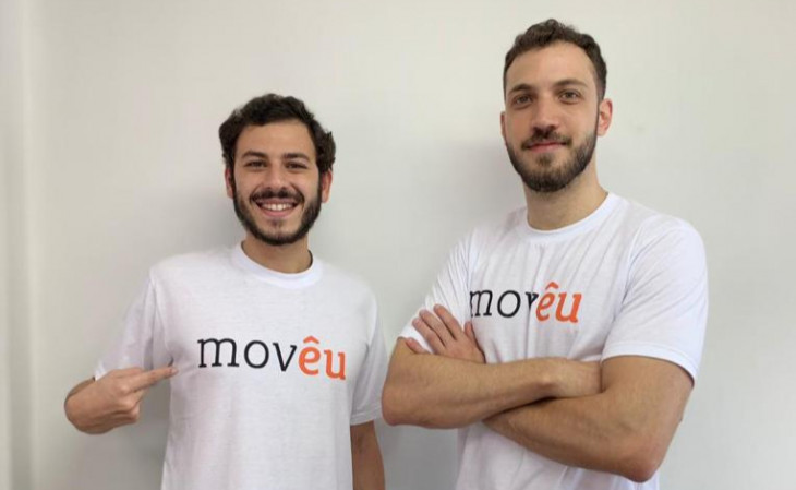 Rodrigo Palandi e Guilherme Kodja, fundadores da Movêu. Foto: Divulgação