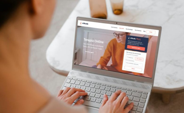 A startup possui mais de 800 psicólogos credenciados e outros 15 mil na lista de espera. Foto: Divulgação
