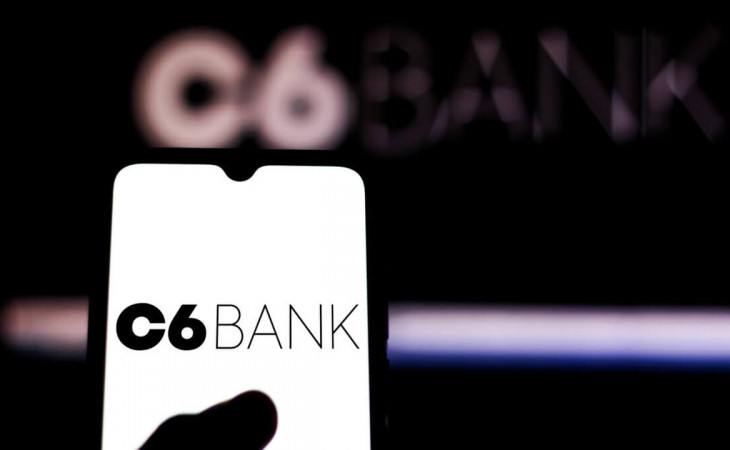 Lançado em 2019, o C6 Bank já teria 14 milhões de clientes. Foto: divulgação.