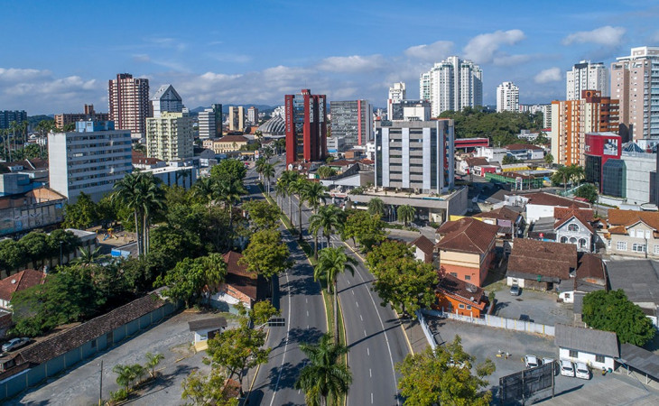 Joinville é a maior cidade de Santa Catarina. Foto: divulgação.