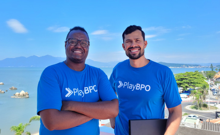 A PlayBPO foi fundada por Lázuli Santos e José Marques. Foto: Divulgação