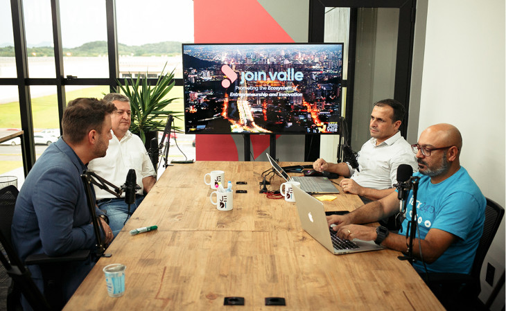 O Join.Valle é um movimento de fomento ao empreendedorismo e à inovação de Joinville e região. Foto: Divulgação