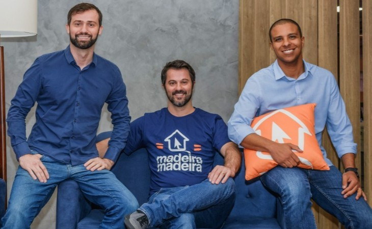 Fundadores da MadeiraMadeira. Foto: divulgação.