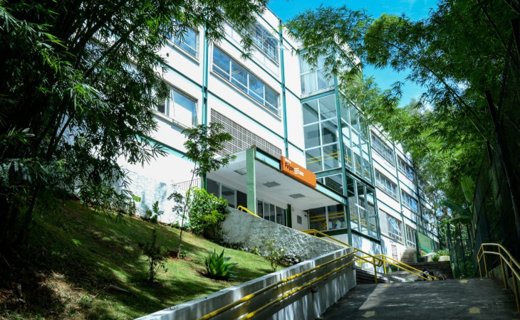 Prédio da escola Firjan SESI em Petrópolis, no Rio de Janeiro. Foto: Divulgação