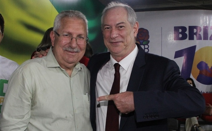 Antonio Neto e Ciro Gomes. Foto: Divulgação.