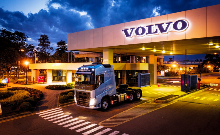 A Volvo está presente em Curitiba há 45 anos. Foto: Divulgação