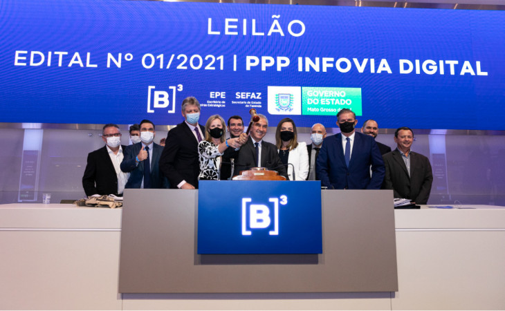 Leilão foi realizado na B3. Foto: divulgação.