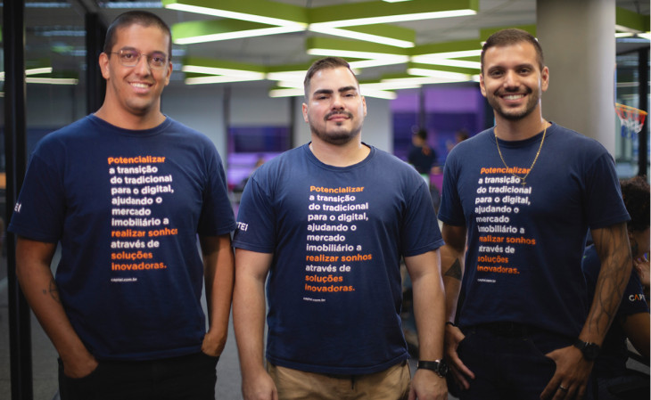 Sócios da Captei. Foto: divulgação.