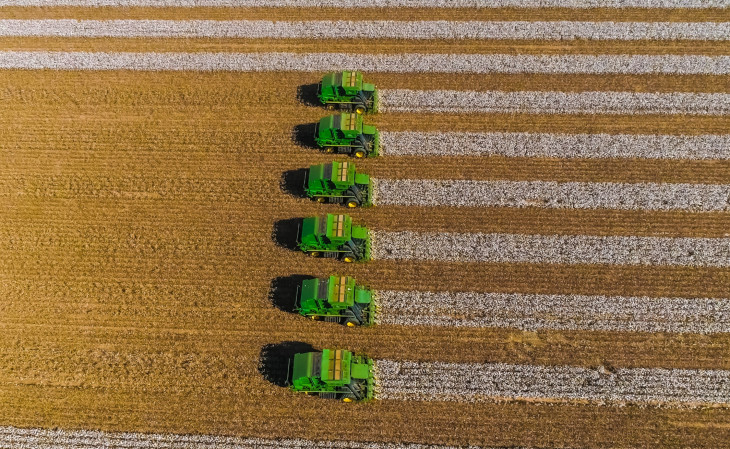 A SLC Agrícola possui 22 unidades de produção em sete estados brasileiros. Foto: Lourenço Furtado/Divulgação