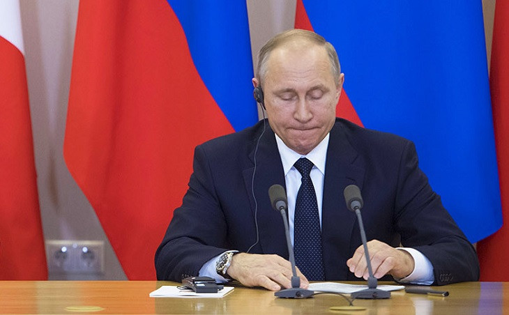 Putin: "Sacanagem pessoal". Foto: Palazzo Chigi.