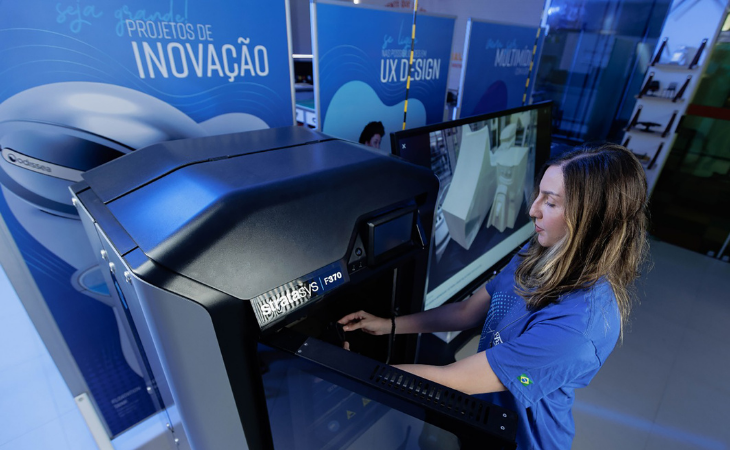 Com um time de 1,5 mil profissionais agora, o centro é responsável por um terço das funcionalidades embarcadas nos veículos Ford mundialmente (Crédito: divulgação)