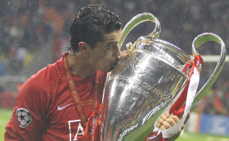 Cristiano Ronaldo, a maior estrela do Manchester United. Foto: flickr.com/photos/194896174@N02/.