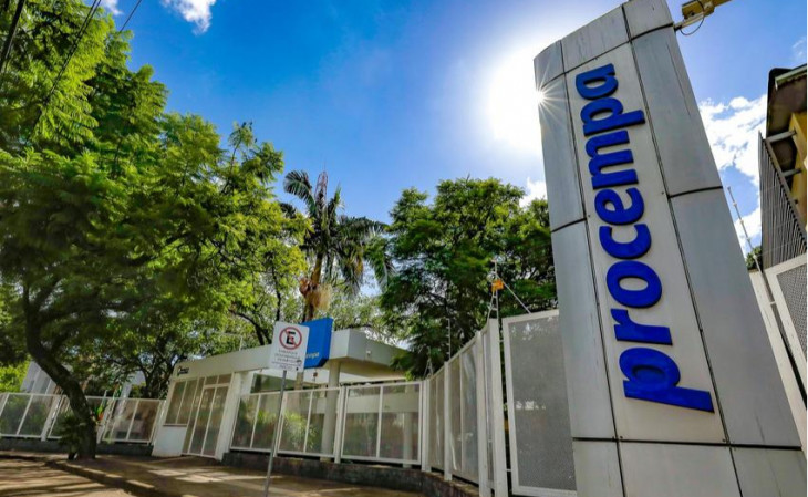 Fachada da Procempa. Foto: Alex Rocha/PMPA