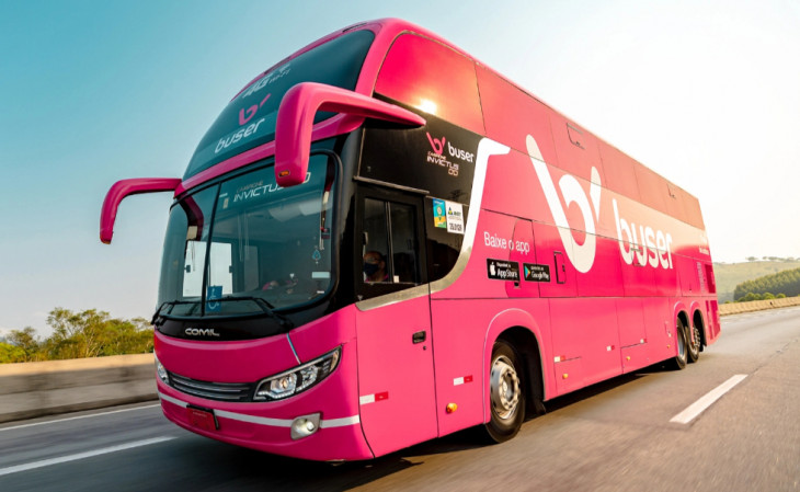 A Buser possui uma frota de 1,2 mil veículos de viações parceiras. Foto: Divulgação