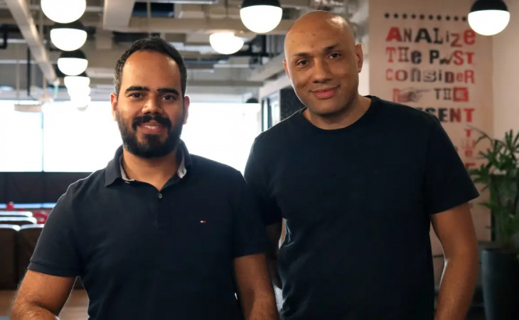 Helson Santos e Diego Dias, fundadores da Logstore. Foto: Divulgação