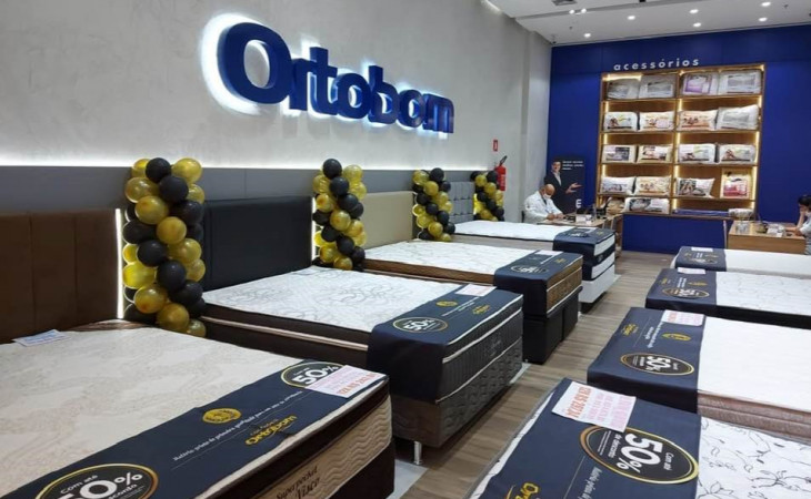 A Ortobom produz mais de 4 milhões de colchões ao ano. Foto: Divulgação
