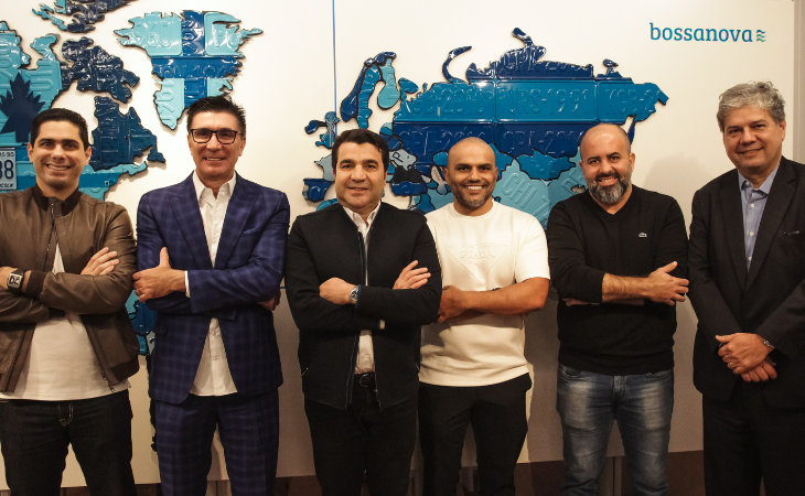 Da esquerda para a direita: Nilio Braga Portella, Janguiê Diniz, João Kepler, Túlio Mêne, Lessandro Hebert e Eduardo Dominicale (Foto: Divulgação)