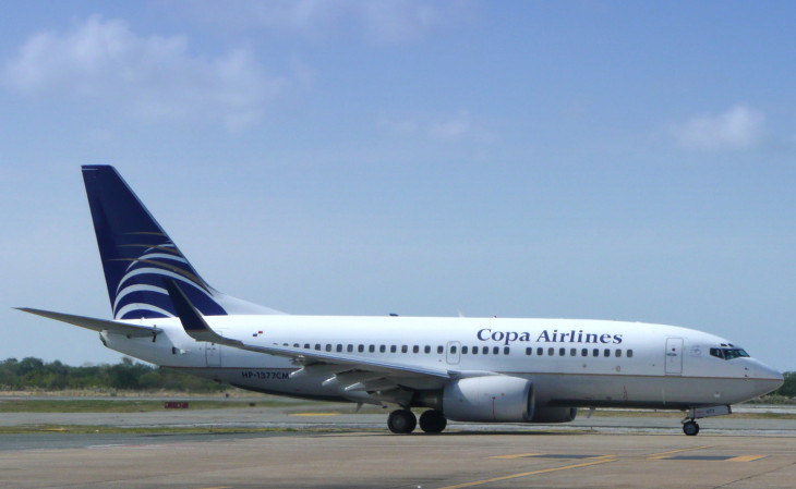 A Copa Airlines transporta cerca de 16 milhões de passageiros anualmente. Foto: Christopher T Cooper