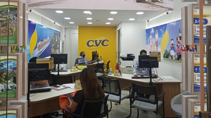 Loja da CVC no Amazonas. Foto: Divulgação