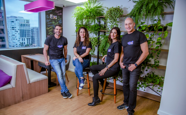 Da esquerda para a direita: Flavio Catani, Samantha Albuquerque, Ursula Vieira e Alfredo Silva (Foto: Divulgação)