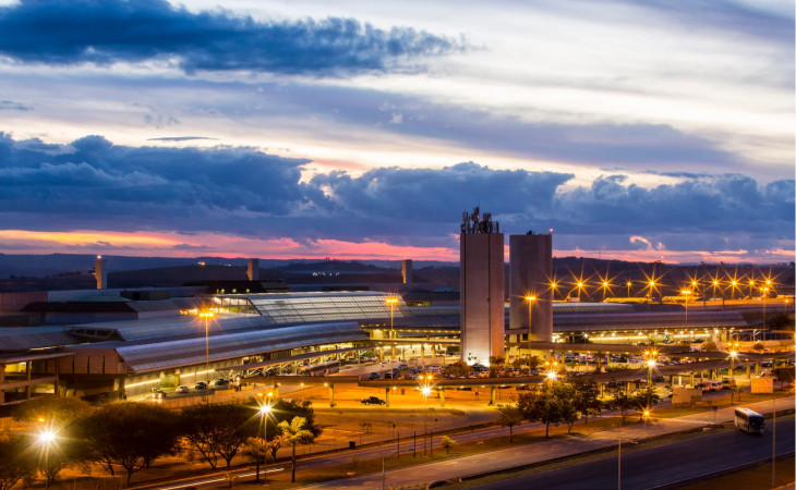 A Aeroporto Internacional de Belo Horizonte é o quinto mais movimentado do Brasil. Foto: Divulgação/BH Airport
