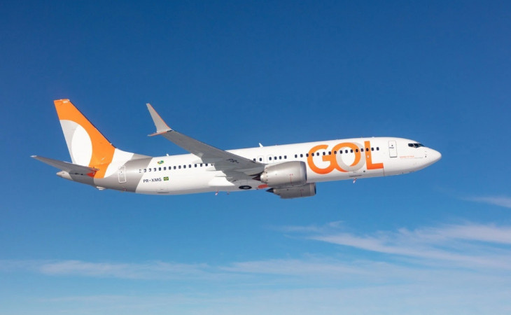 Os voos possuem capacidade de até 186 passageiros. Foto: Divulgação