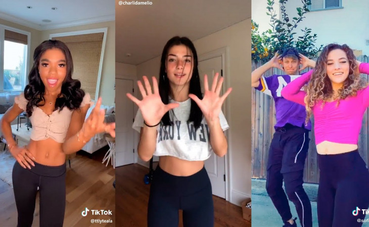 O TikTok viralizou por causa de suas dancinhas e vídeos rápidos. Foto: Reprodução