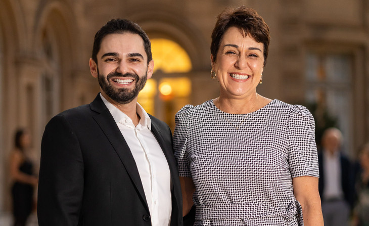 Lucas Ribeiro e Josefina Gonzalez.