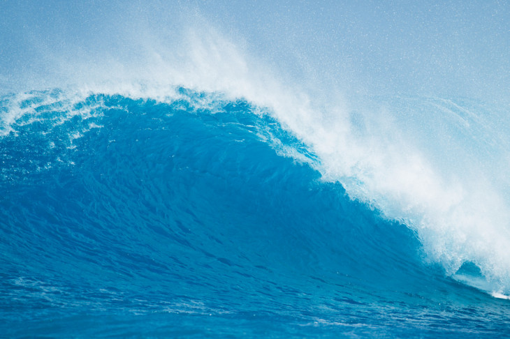 Como uma onda no mar, como uma onda no mar. Foto: Depositphotos.