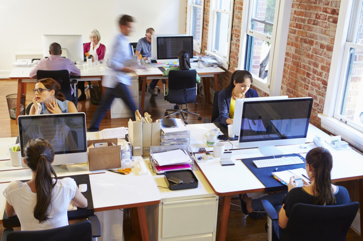 Deskbee já em uso em cinco países onde a GFT está presente. Foto: Depositphotos.