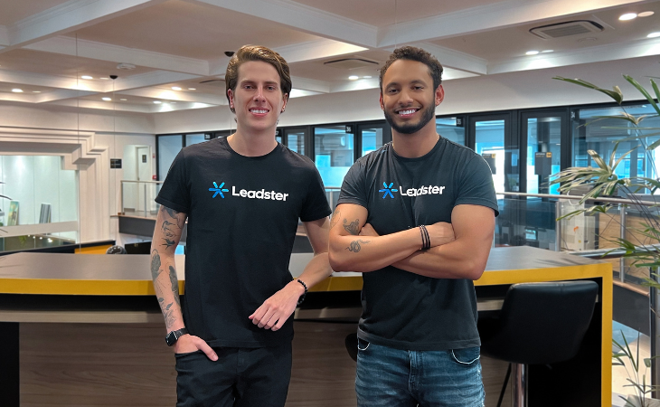 Da esquerda para a direita: Gustavo Luby (CMO) e Fabrício Toledo (CEO), fundadores da Leadster (Foto: Divulgação)