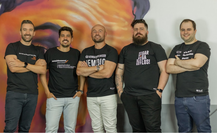 Fundadores da Exact Sales e da Magic Write. Foto: divulgação.