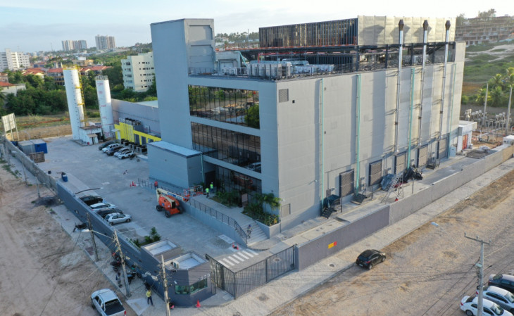 Novo edge data center da V.tal fica na Praia do Futuro. Foto: divulgação.