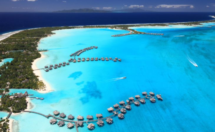 Bora bora é apenas um dos diversos destinos paradisíacos do território (Foto: Depositphotos)