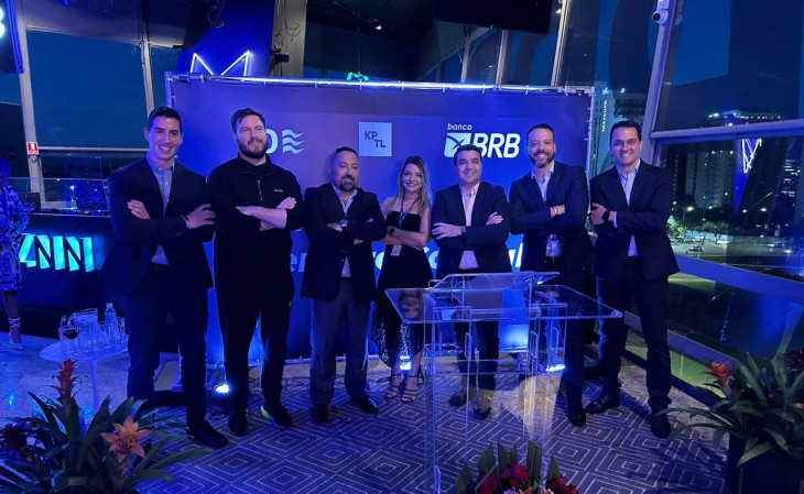 Executivos do fundo no evento de lançamento. Foto: Divulgação