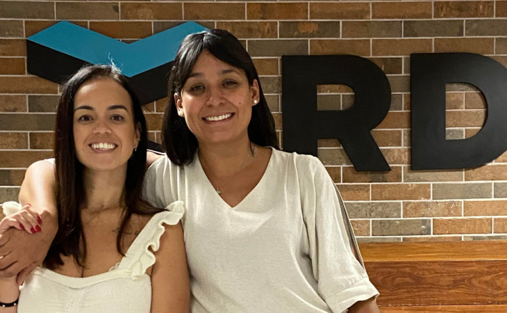 Mariah Montiel e Laís Cordeiro, analistas da RD Station. Foto: divulgação.