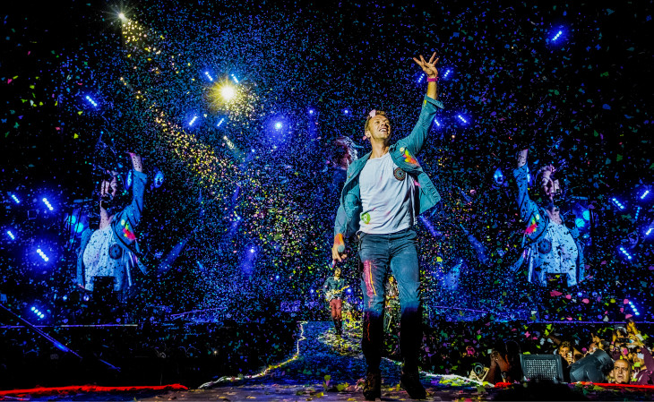 No primeiro show da banda em São Paulo, o Estádio do Morumbi recebeu 72,5 mil pessoas. Foto: Depositphotos