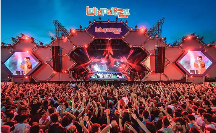 Em 2022, o Lollapalooza Brasil recebeu mais de 300 mil pessoas (Foto: Divulgação)