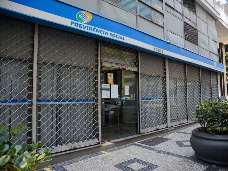 Agência do INSS no Rio. Foto: Tomaz Silva/Agência Brasil