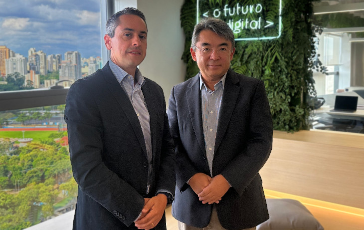 Marcelo Bononi e o Edson Kawabata, novos sócios na Peers. Foto: Divulgação