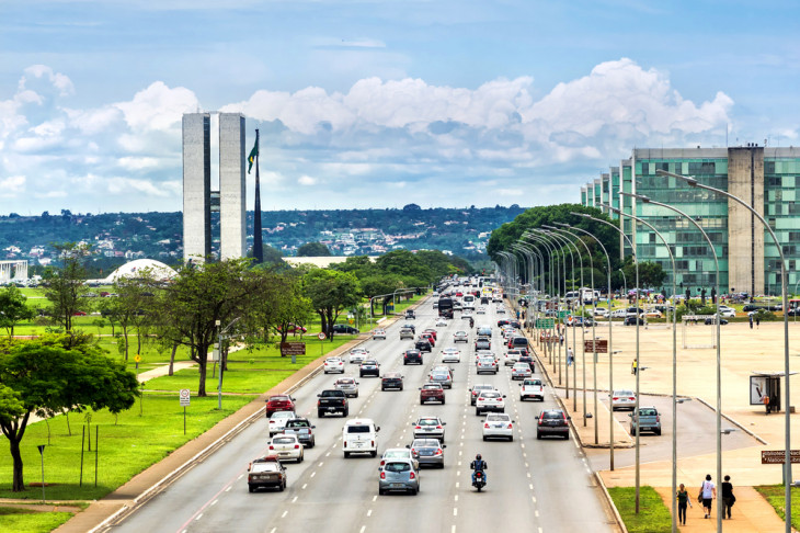 Movimentação em Brasília. Foto: Depositphotos.