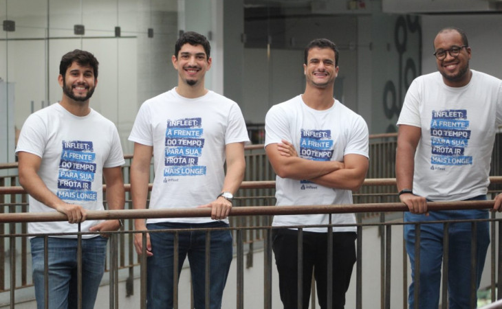 Fundadores da Infleet. Foto: Divulgação