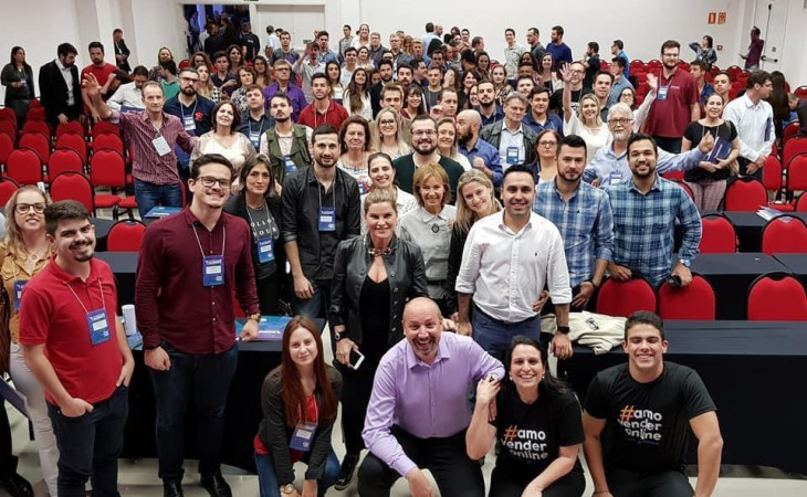 Lançamento da Get Commerce contou com mais de 600 empreendedores. Foto: divulgação.