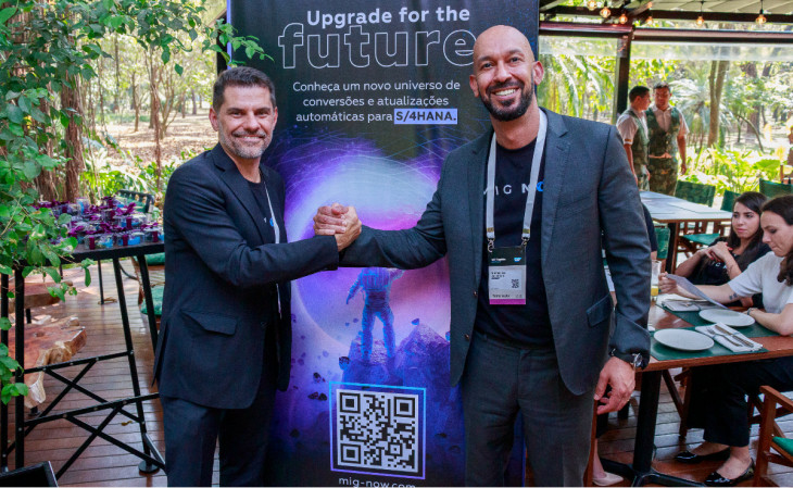 Guilherme Joventino, COO, e Paulo Secco, CEO da Mignow. Foto: divulgação.