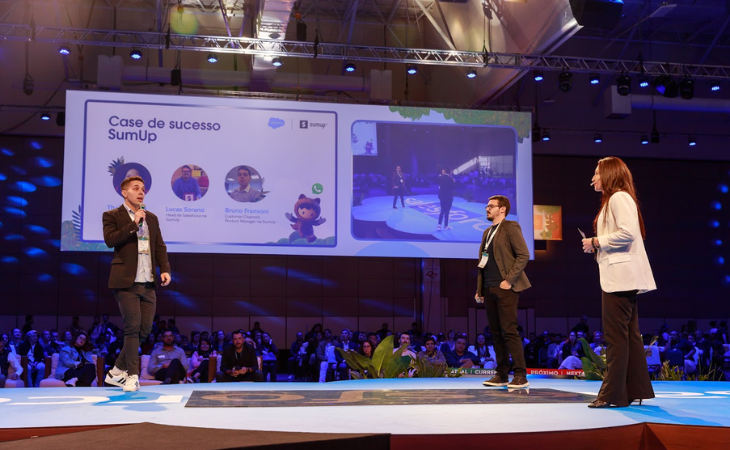 SumUp apresentou case no Salesforce World Tour (Foto: Divulgação)
