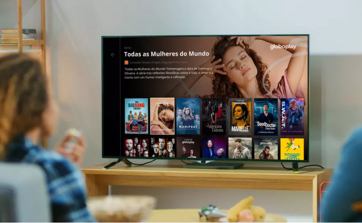 O Globoplay é o quinto maior serviço de streaming do país em audiência, com cerca de 30 milhões de usuários. Foto: Divulgação/Globo